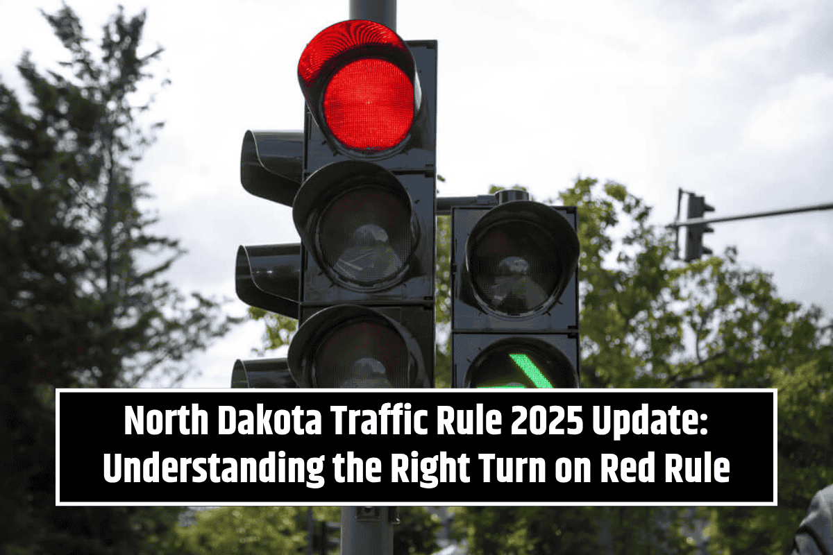 North Dakota Traffic Rule 2025 Update: Understanding the Right Turn on Red Rule