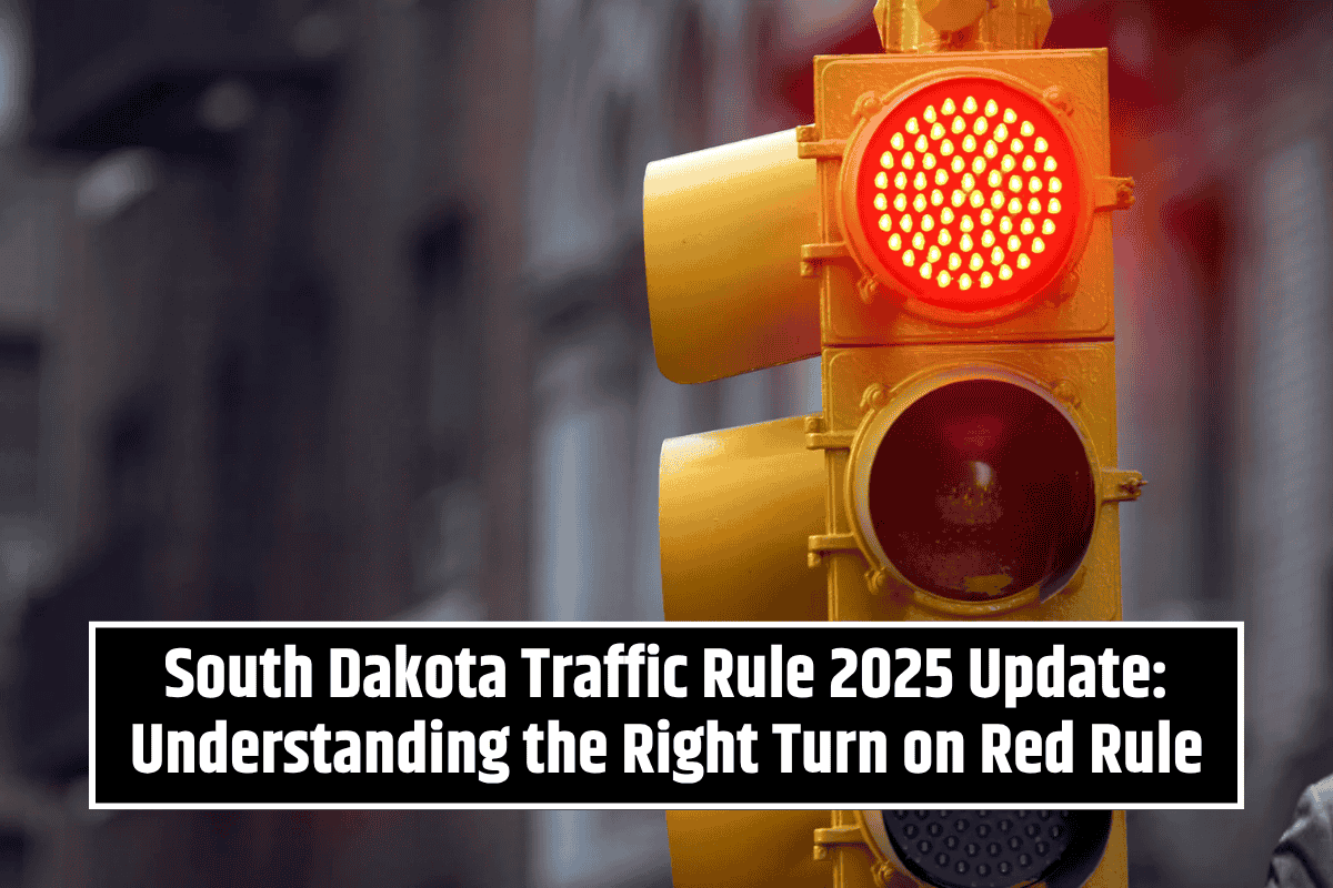 South Dakota Traffic Rule 2025 Update: Understanding the Right Turn on Red Rule