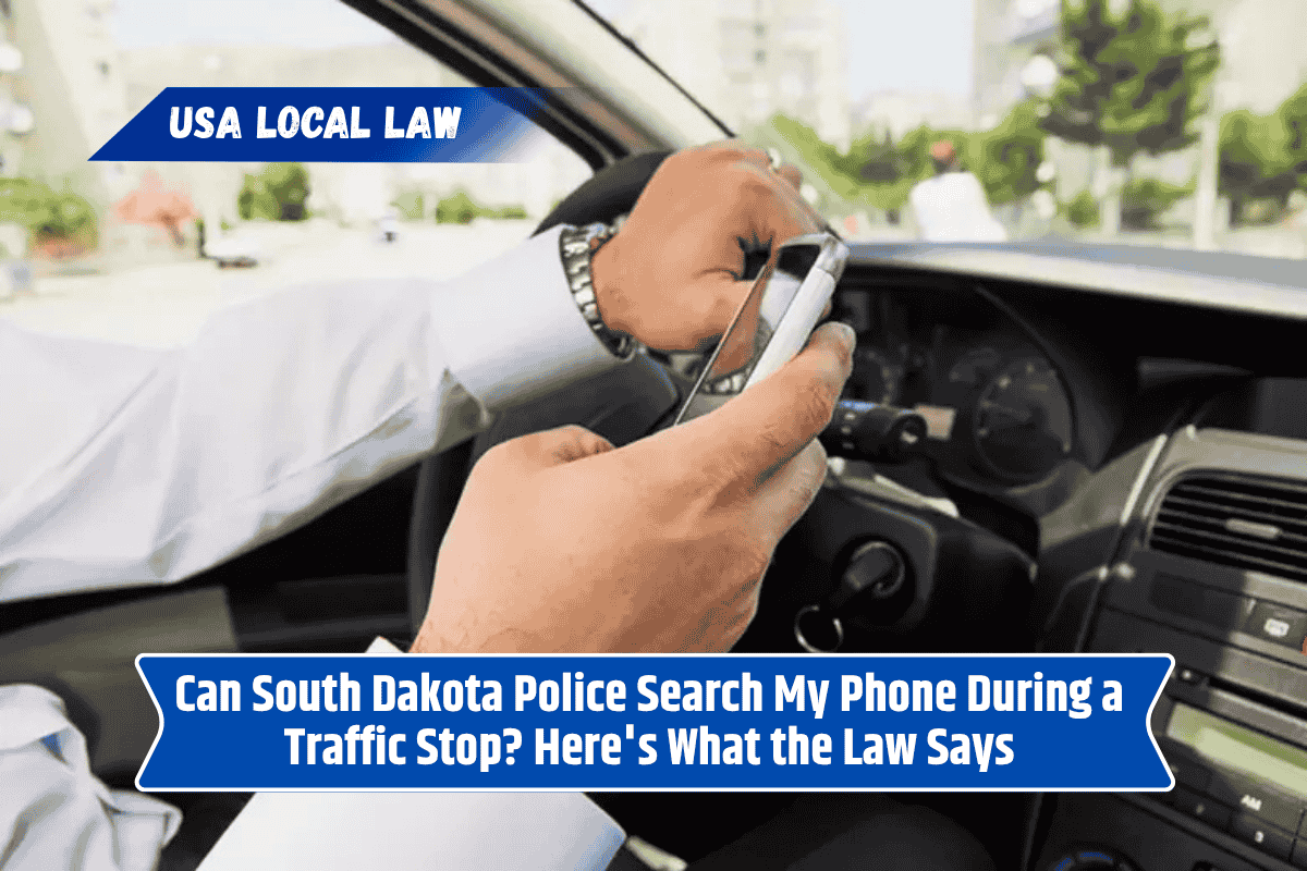 Can South Dakota Police Search My Phone During a Traffic Stop? Here's What the Law Says