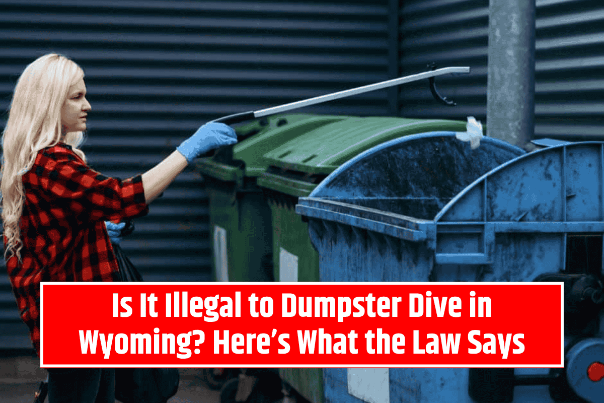 Is It Illegal to Dumpster Dive in Wyoming? Here’s What the Law Says