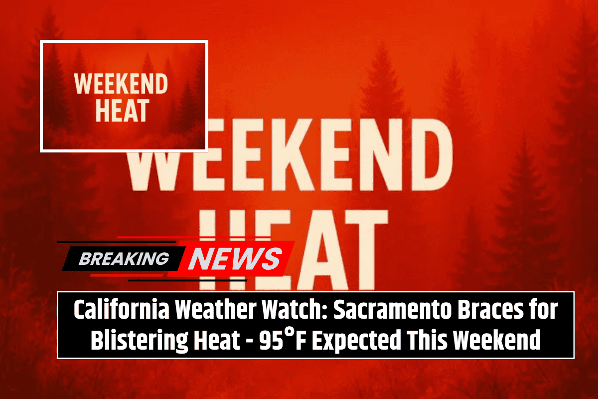 California Weather Watch: Sacramento Braces for Blistering Heat - 95°F Expected This Weekend
