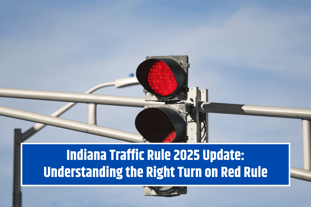 Indiana Traffic Rule 2025 Update: Understanding the Right Turn on Red Rule