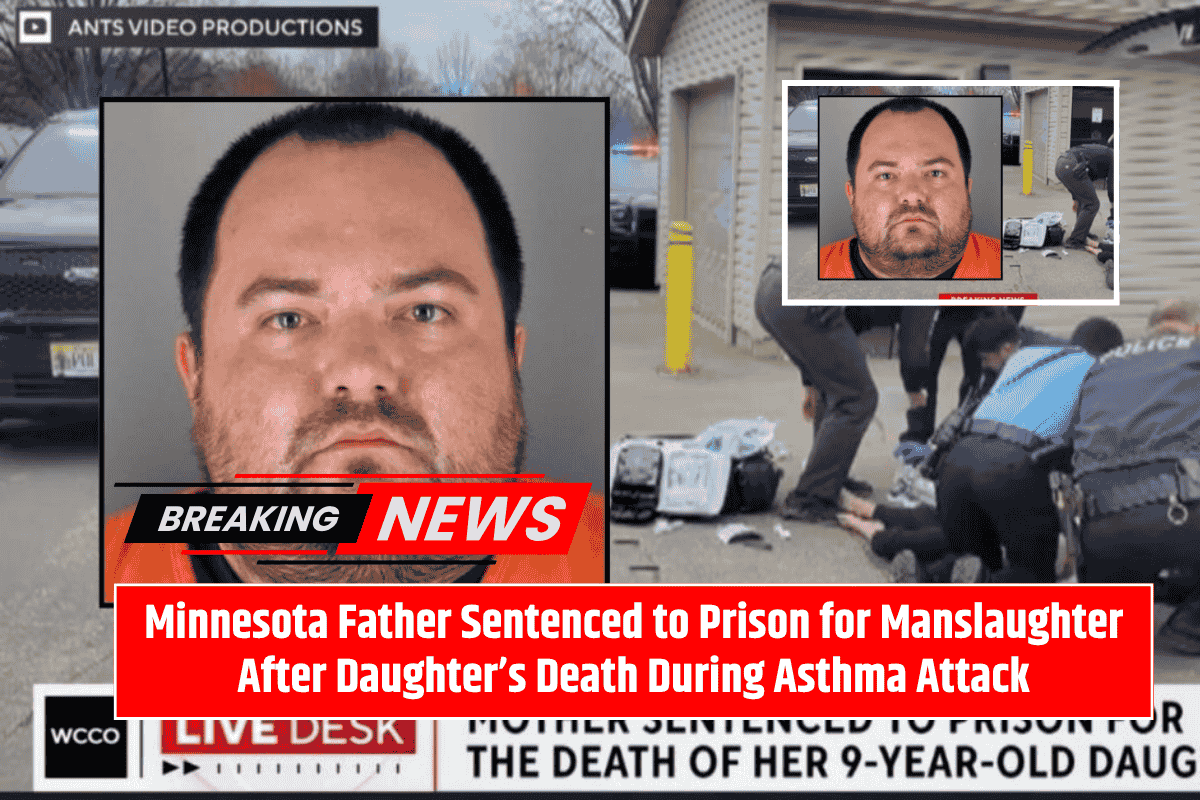 Minnesota Father Sentenced to Prison for Manslaughter After Daughter’s Death During Asthma Attack