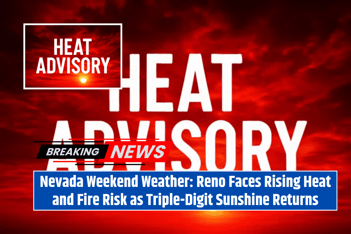 Nevada Weekend Weather: Reno Faces Rising Heat and Fire Risk as Triple-Digit Sunshine Returns