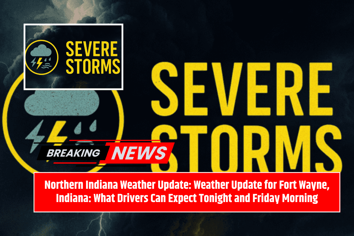 Northern Indiana Weather Update: Weather Update for Fort Wayne, Indiana: What Drivers Can Expect Tonight and Friday Morning