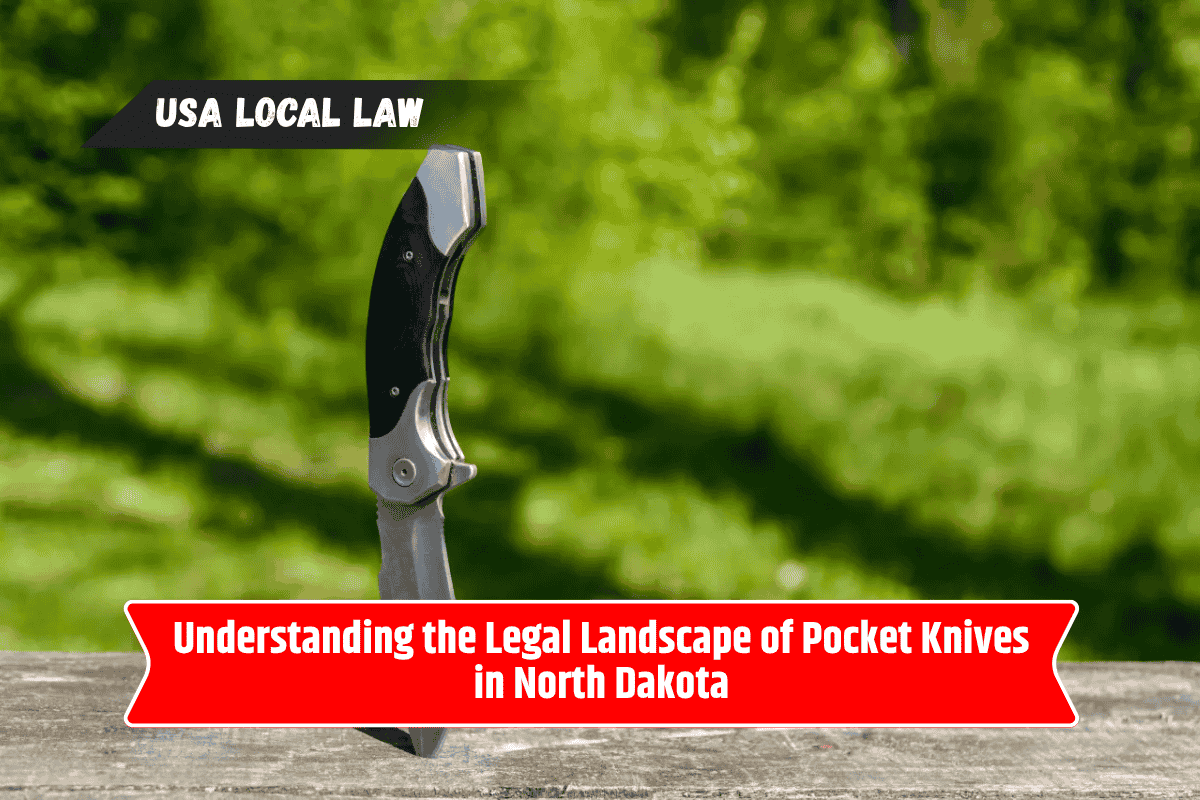 Understanding the Legal Landscape of Pocket Knives in North Dakota