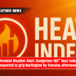 Vermont Weather Alert: Dangerous 105° heat index expected to grip Burlington by Tuesday afternoon