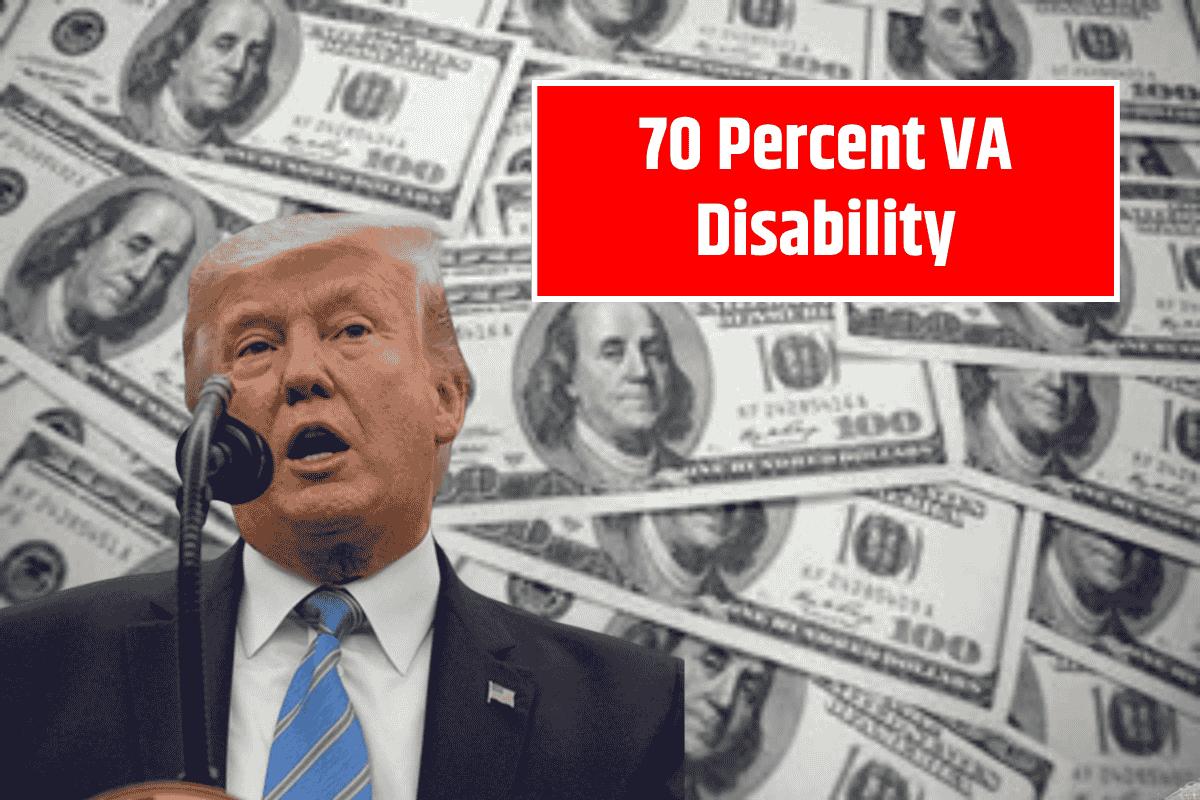 70 Percent VA Disability: What is the payout for a veteran with a spouse and one parent in 2025?