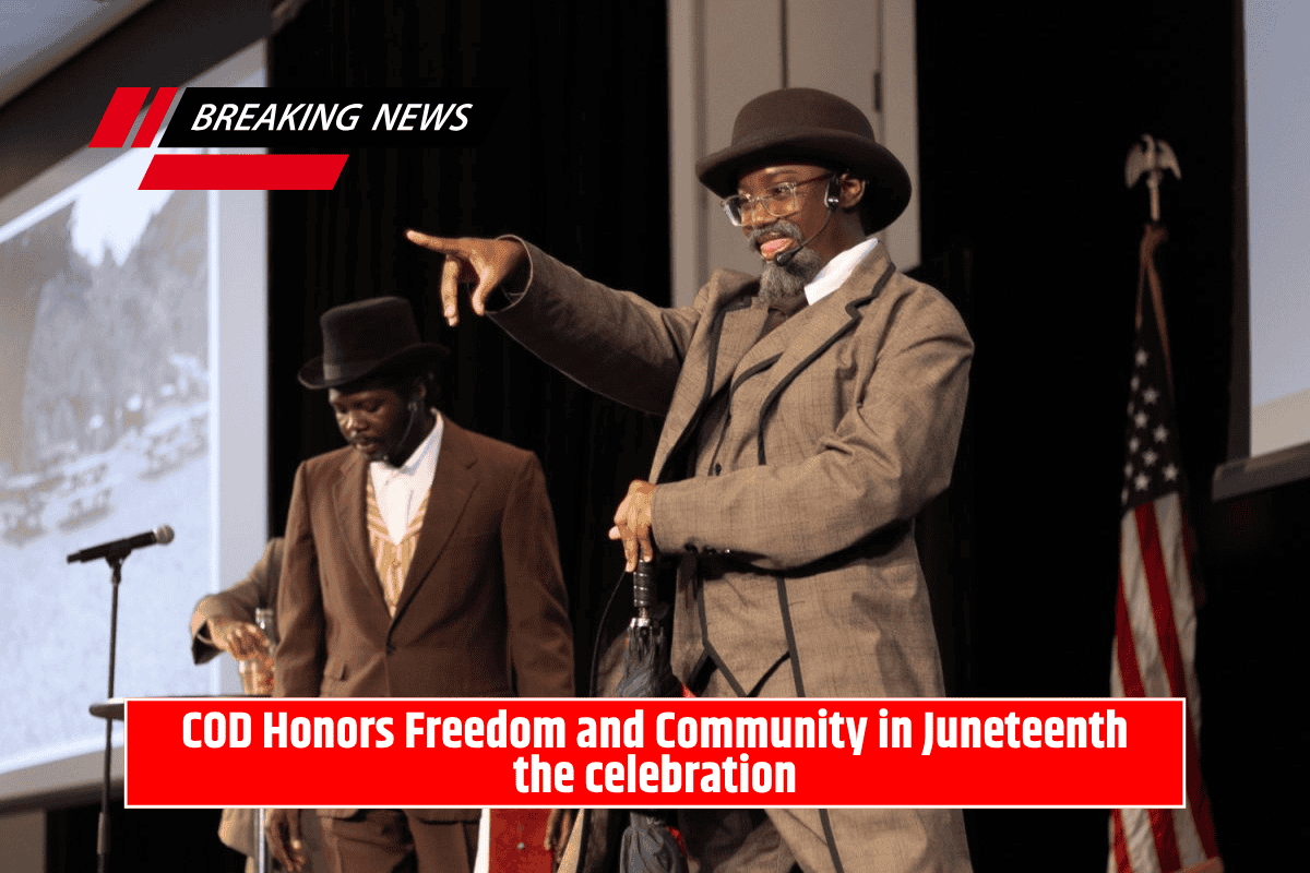 COD Honors Freedom and Community in Juneteenth the celebration