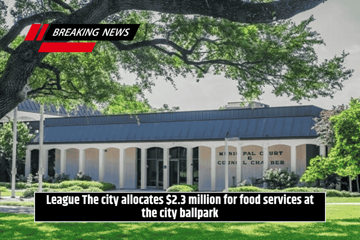 League The city allocates $2.3 million for food services at the city ballpark