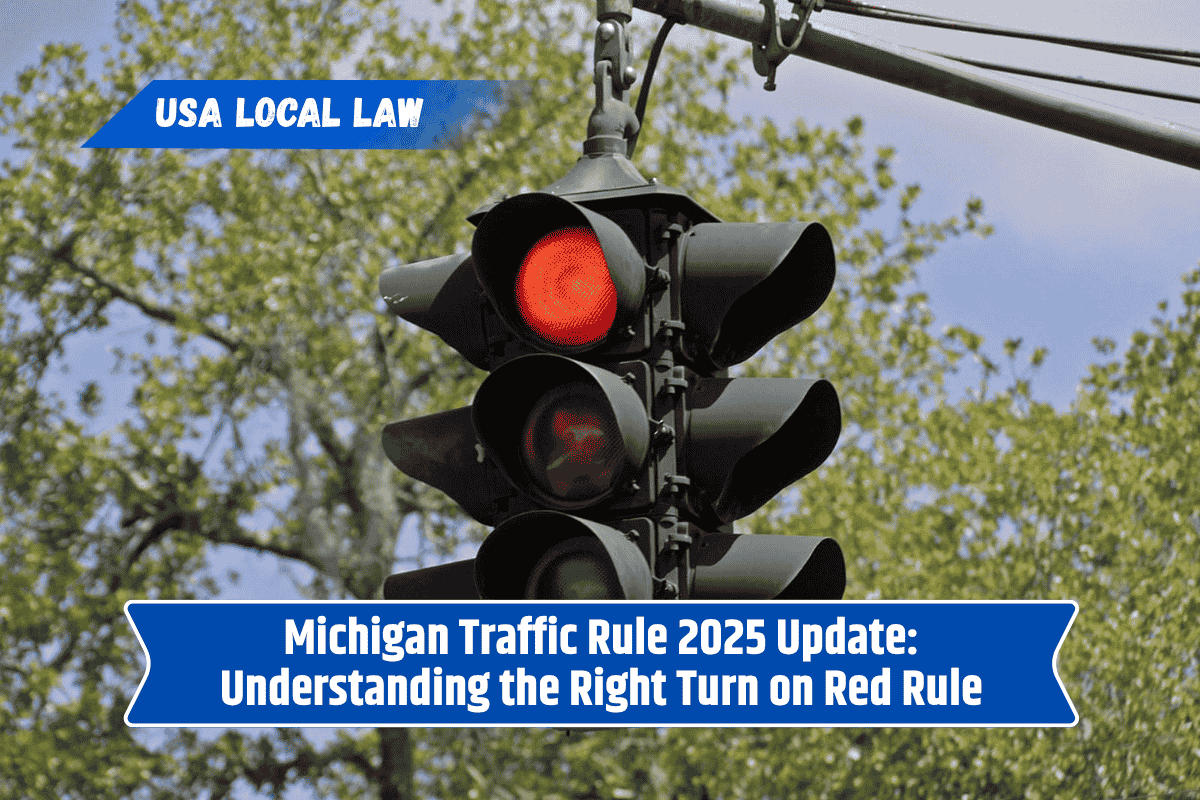 Michigan Traffic Rule 2025 Update: Understanding the Right Turn on Red Rule