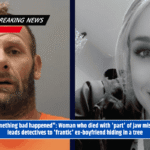 "Something bad happened": Woman who died with 'part' of jaw missing leads detectives to 'frantic' ex-boyfriend hiding in a tree