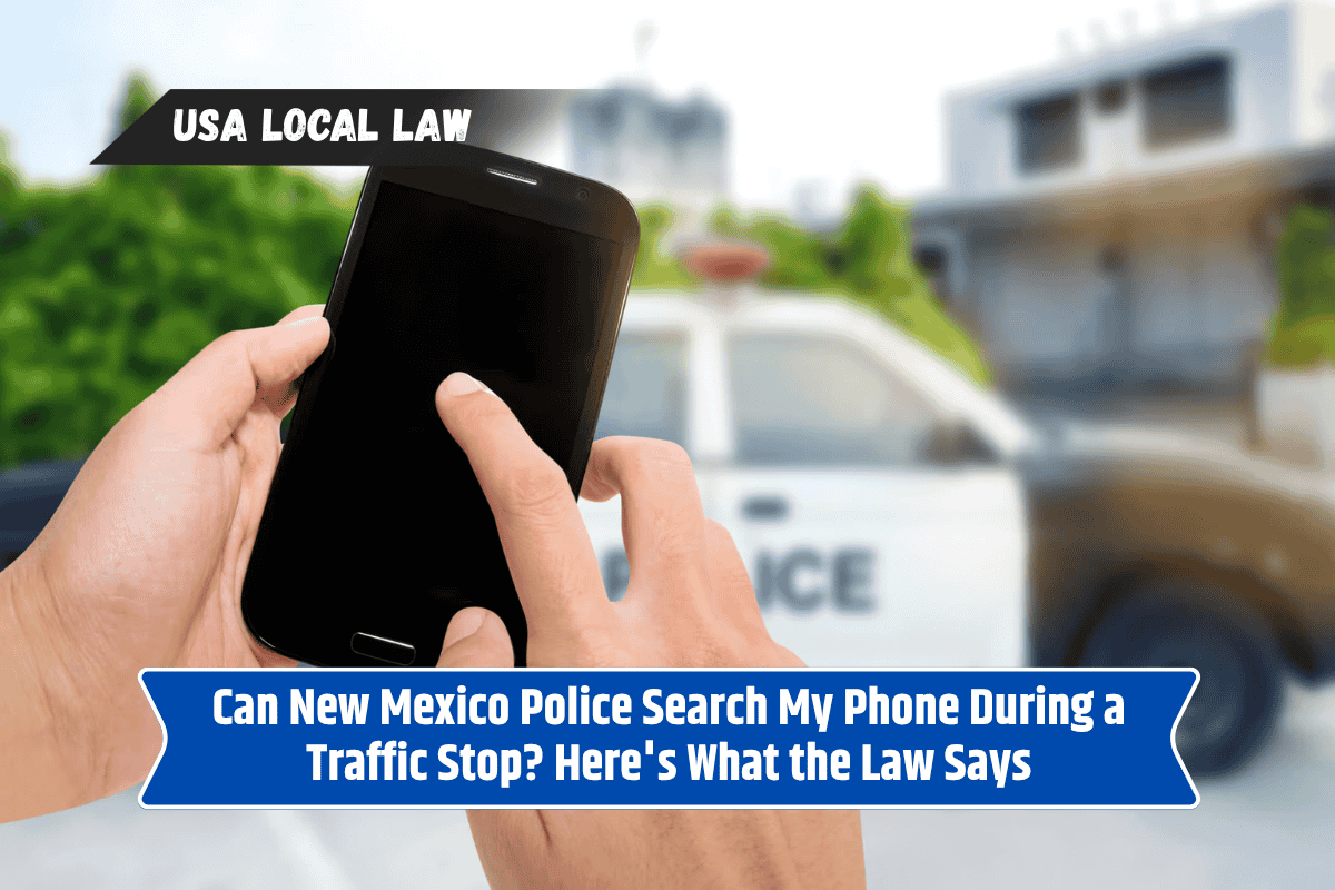 Can New Mexico Police Search My Phone During a Traffic Stop? Here's What the Law Says