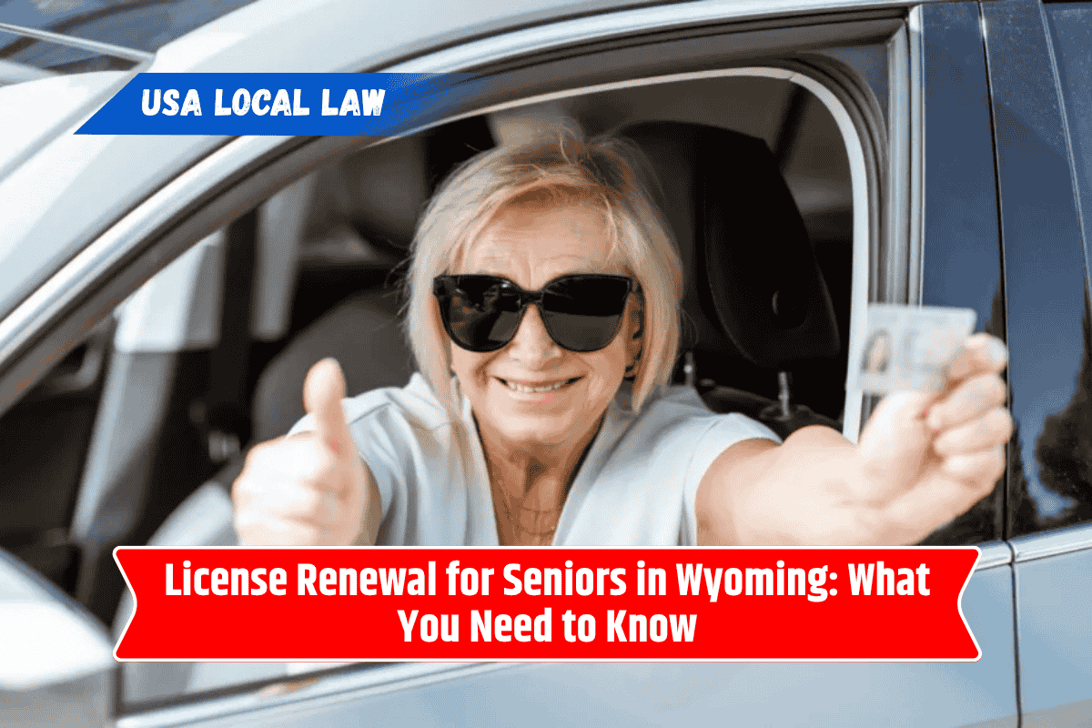 License Renewal for Seniors in Wyoming: What You Need to Know