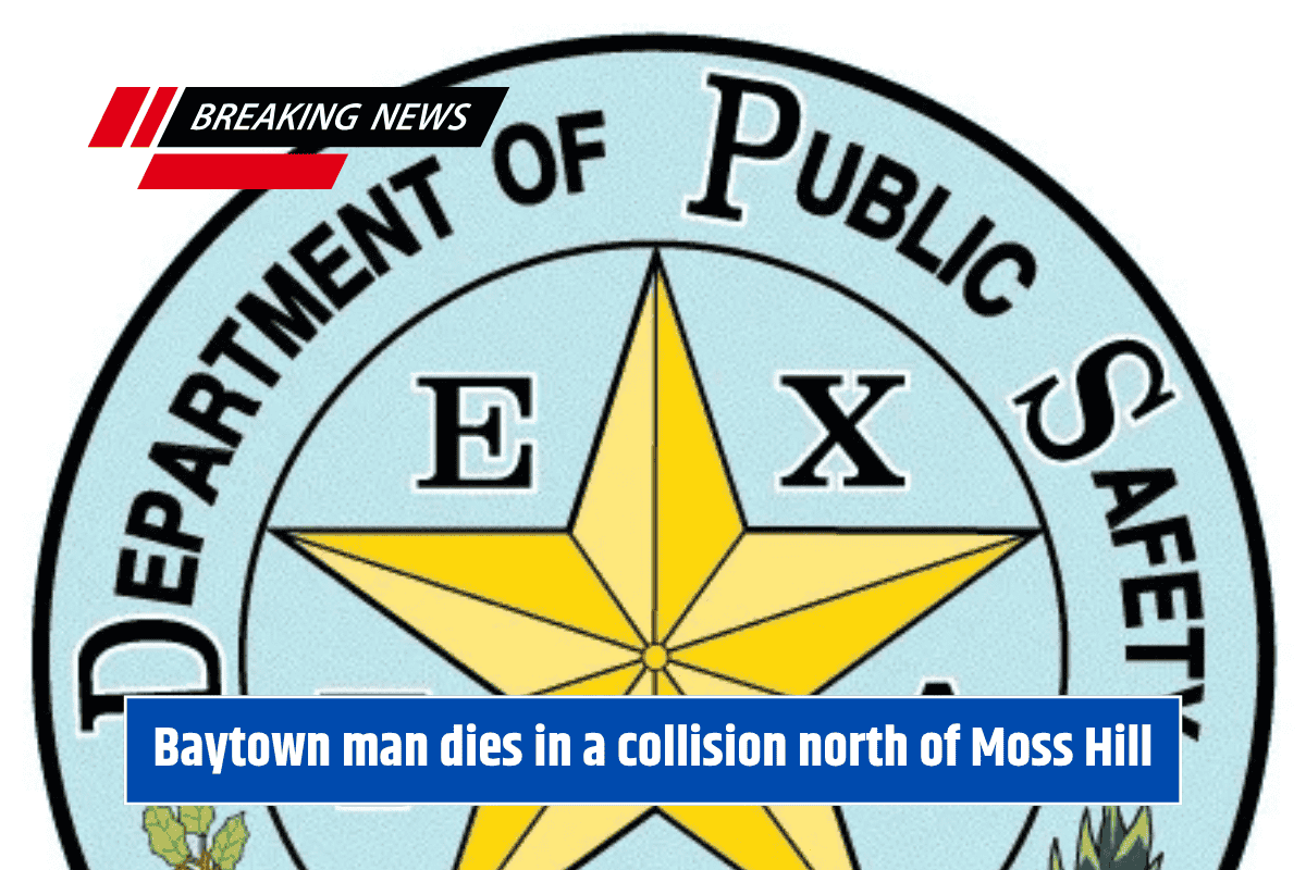 Baytown man dies in a collision north of Moss Hill