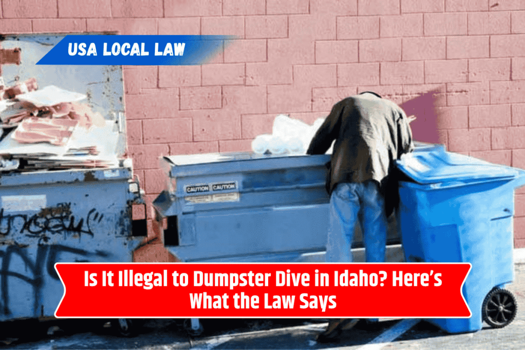 Is It Illegal to Dumpster Dive in Idaho? Here’s What the Law Says