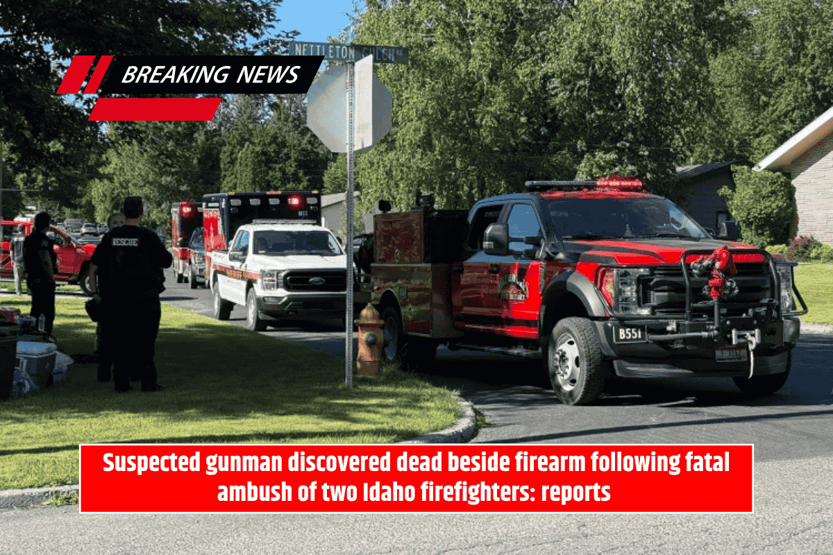 Suspected gunman discovered dead beside firearm following fatal ambush of two Idaho firefighters: reports
