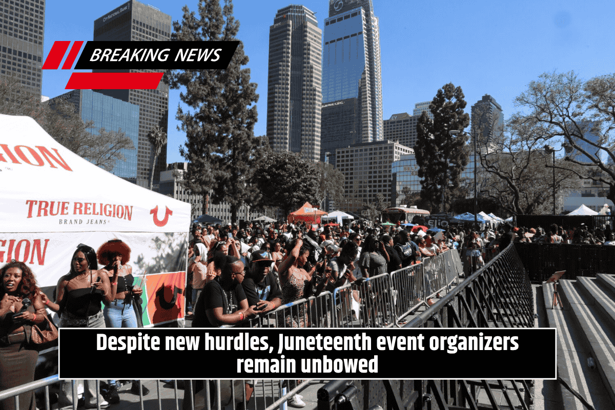 Despite new hurdles, Juneteenth event organizers remain unbowed