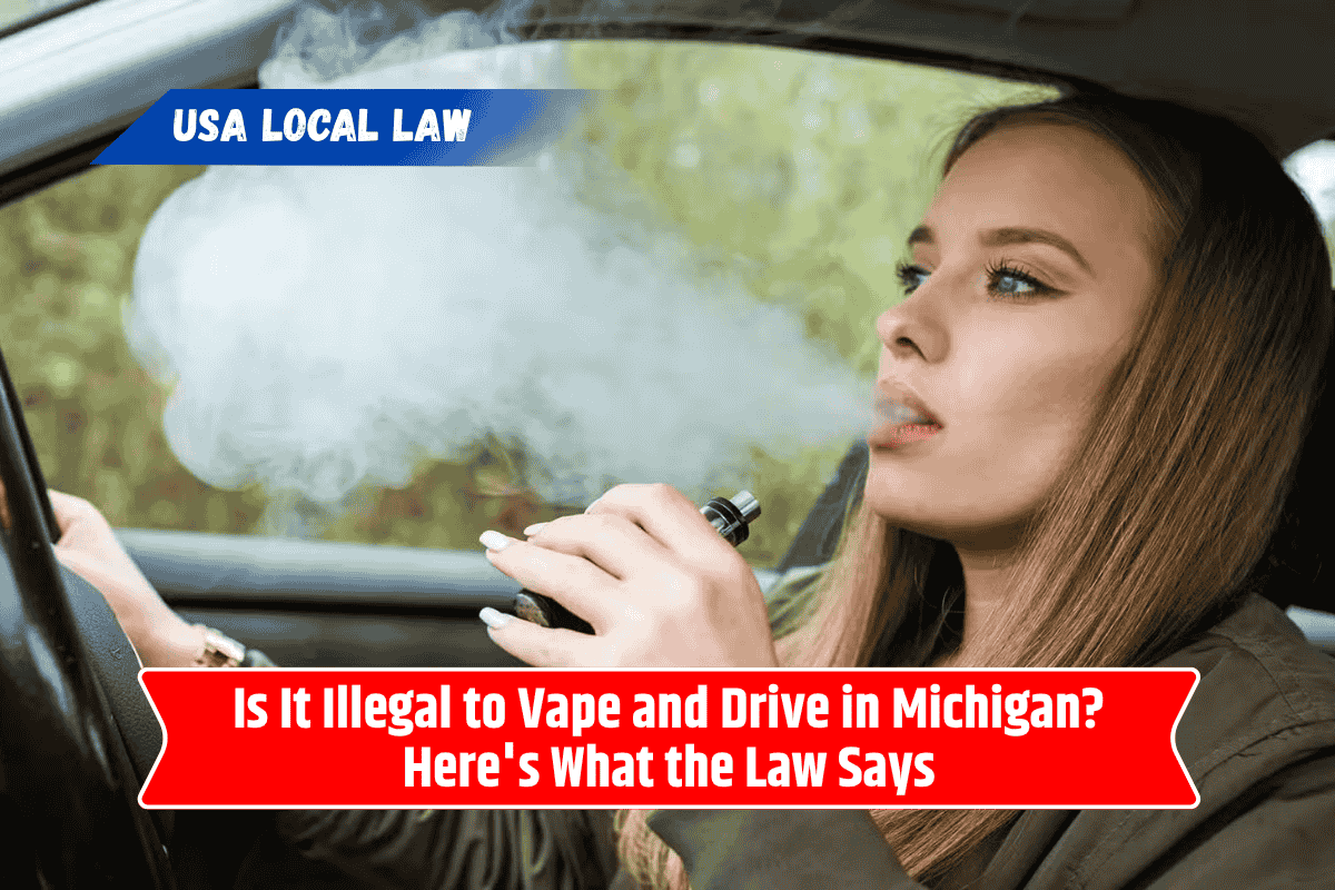 Is It Illegal to Vape and Drive in Michigan? Here's What the Law Says