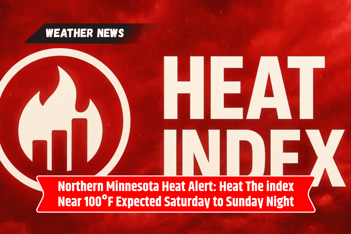 Northern Minnesota Heat Alert: Heat The index Near 100°F Expected Saturday to Sunday Night