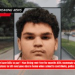 'We have bills to pay': Man living rent-free for months kills roommate and threatens to kill everyone else in home when asked to contribute, police said
