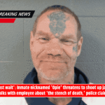 'Just wait': Inmate nicknamed 'Opie' threatens to shoot up jail, talks with employee about 'the stench of death,' police claim