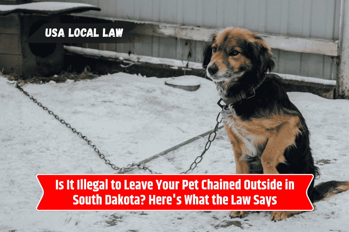 Is It Illegal to Leave Your Pet Chained Outside in South Dakota? Here's What the Law Says