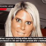 The driver suspected of killing million-dollar beach house realtor Sara Burack in a hit-and-run was arrested after a manhunt