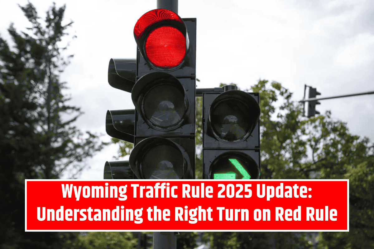 Wyoming Traffic Rule 2025 Update: Understanding the Right Turn on Red Rule