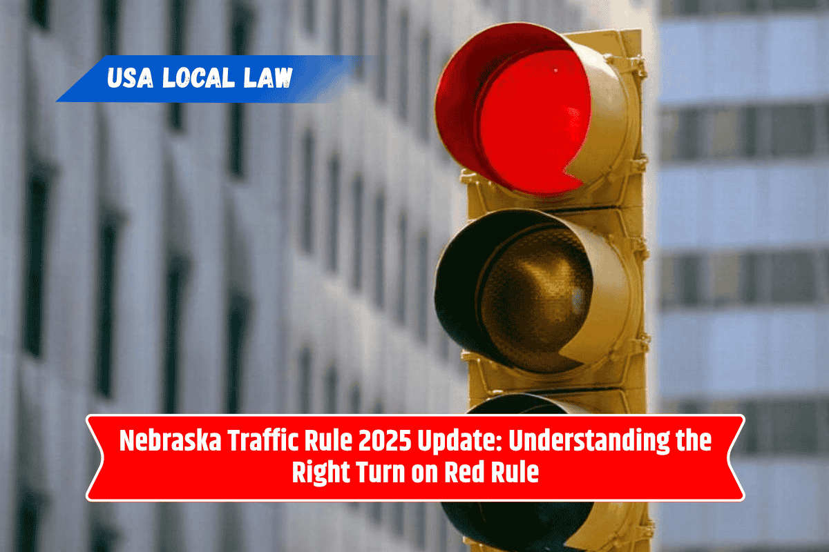 Nebraska Traffic Rule 2025 Update: Understanding the Right Turn on Red Rule