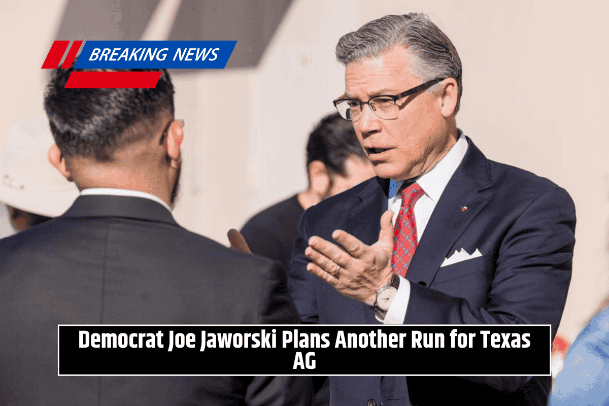 Democrat Joe Jaworski Plans Another Run for Texas AG