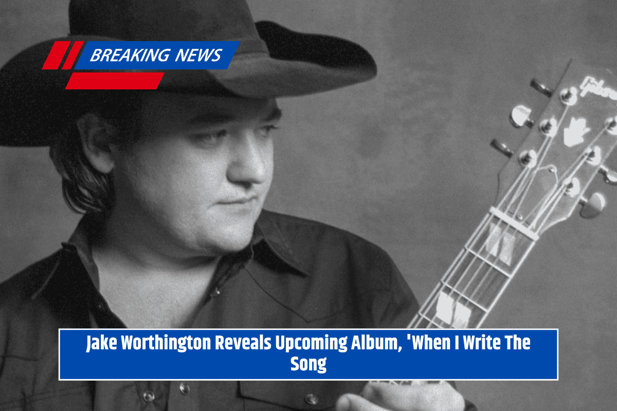 Jake Worthington Reveals Upcoming Album, 'When I Write The Song
