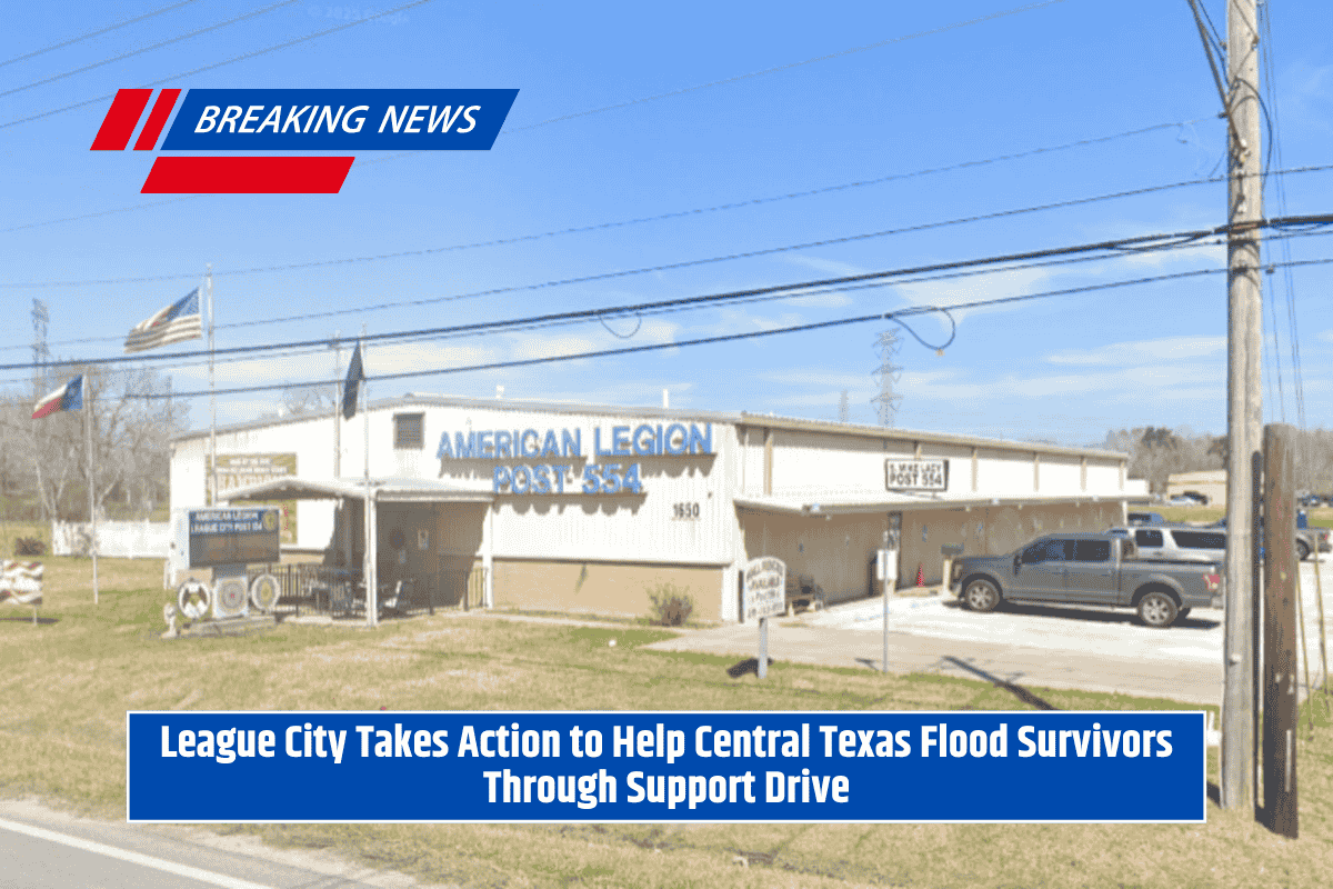 League City Takes Action to Help Central Texas Flood Survivors Through Support Drive