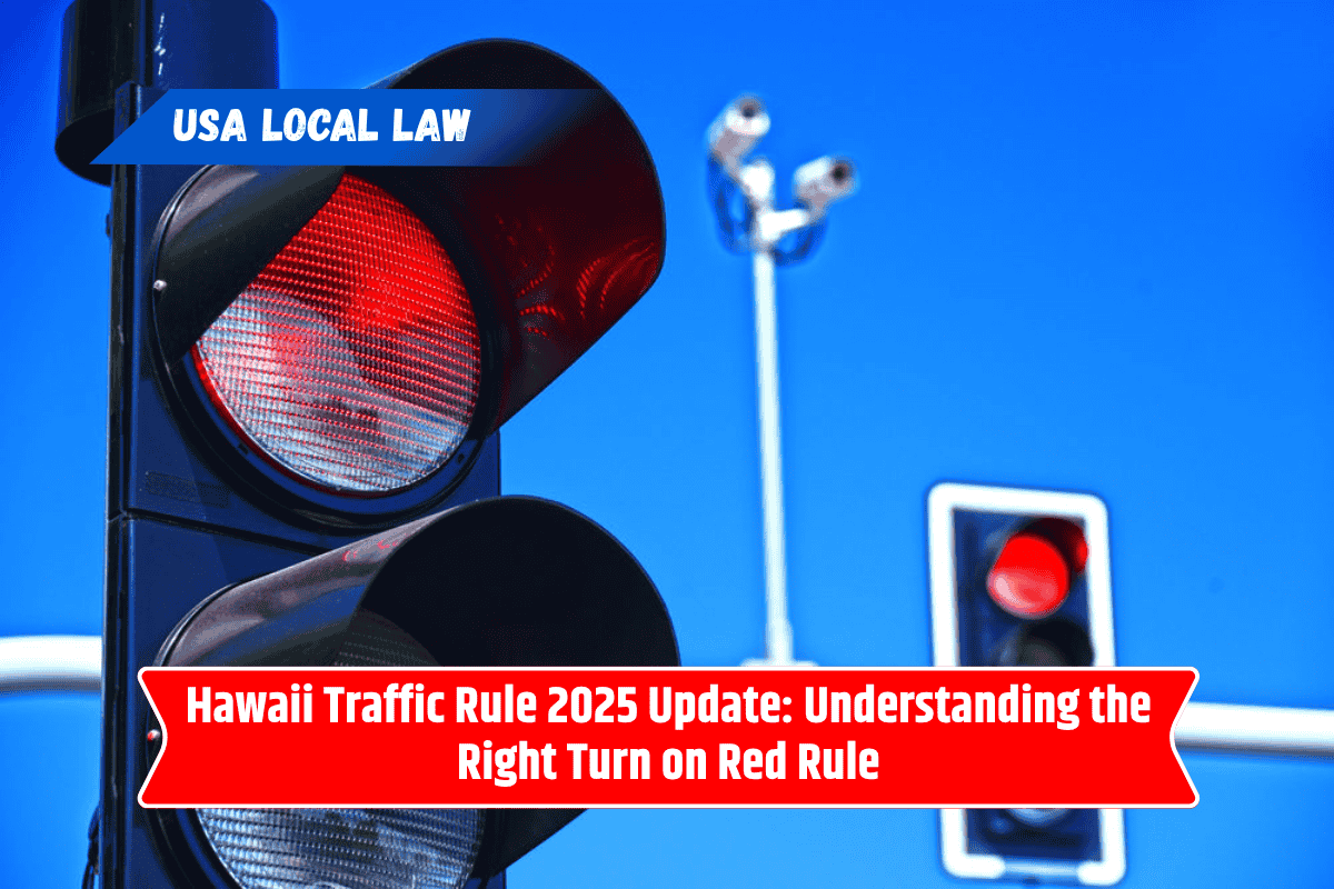 Hawaii Traffic Rule 2025 Update: Understanding the Right Turn on Red Rule