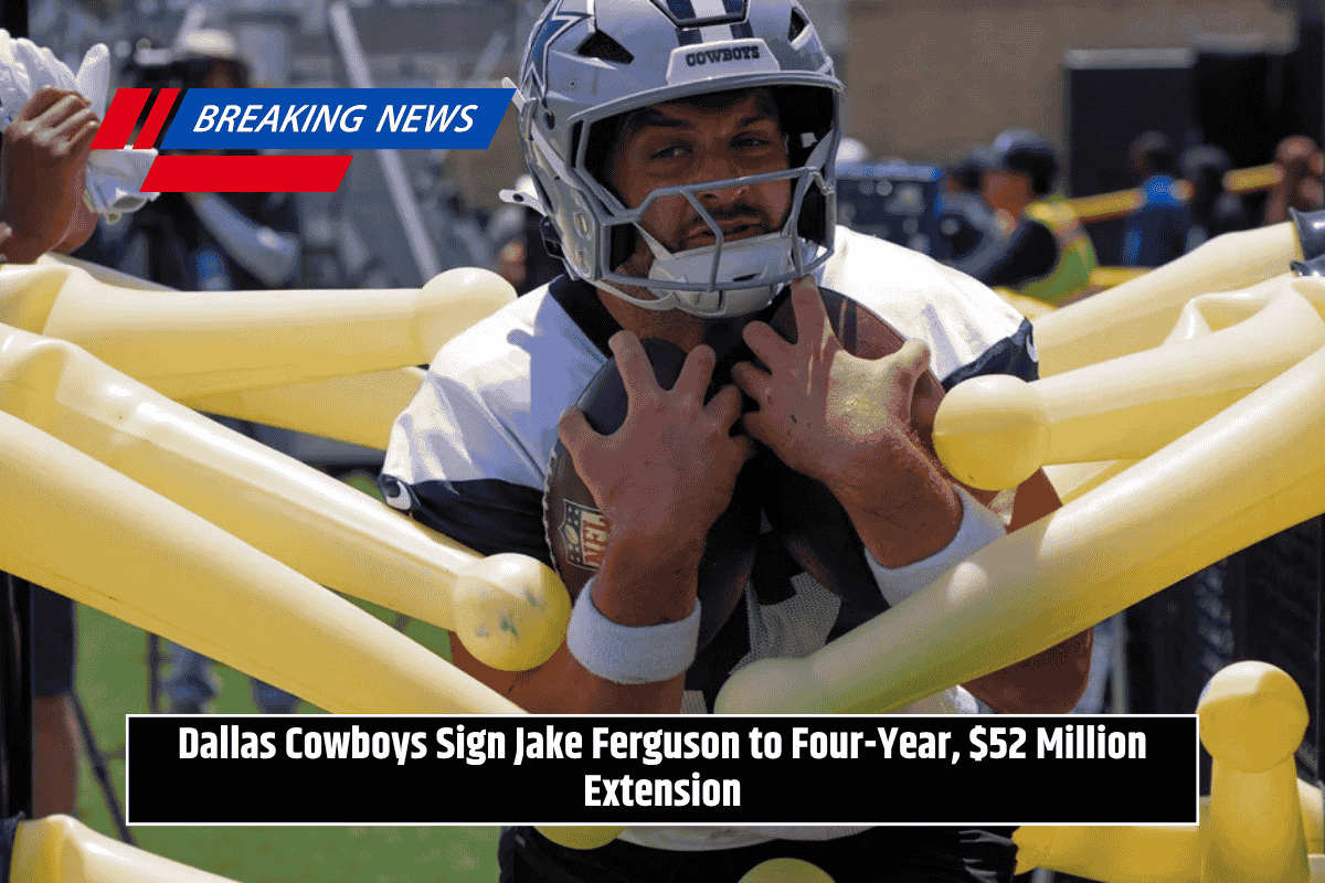 Dallas Cowboys Sign Jake Ferguson to Four-Year, $52 Million Extension
