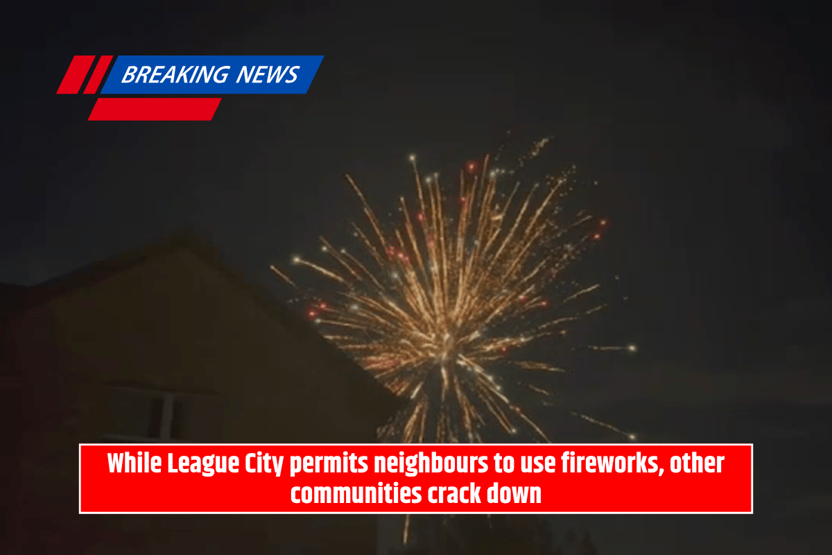While League City permits neighbours to use fireworks, other communities crack down