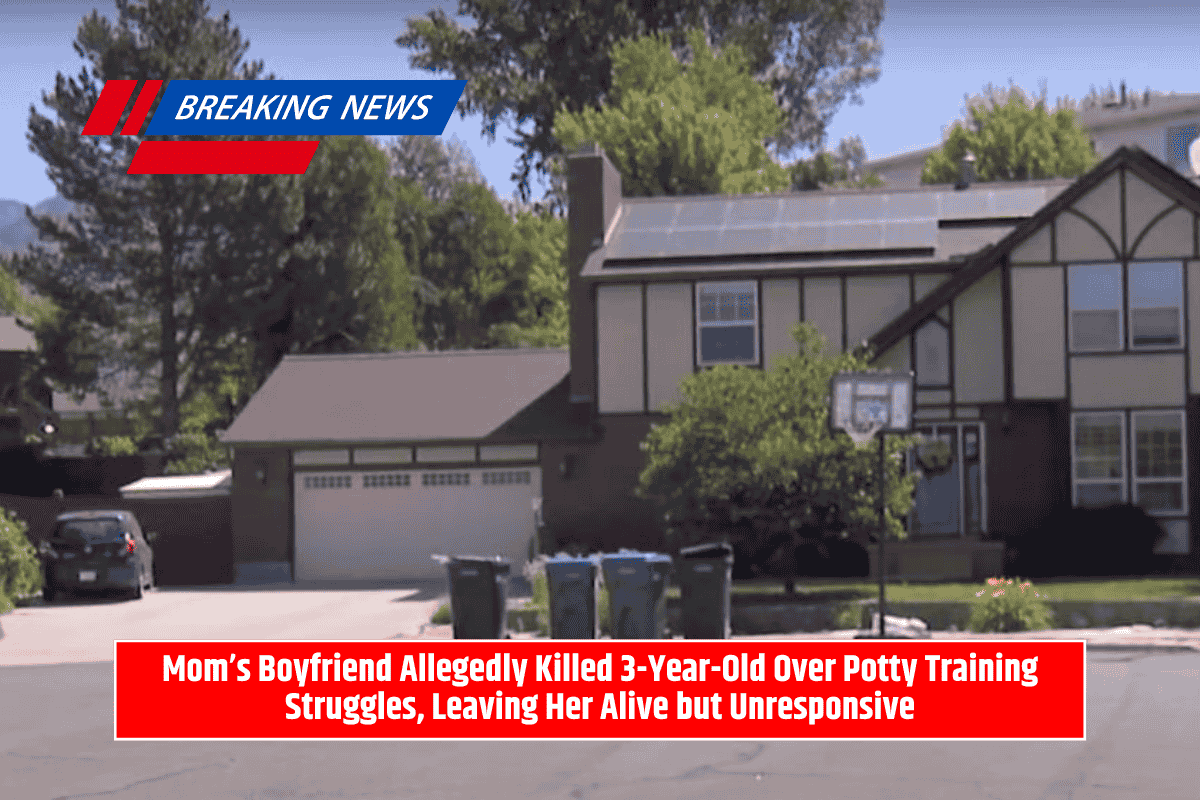 Mom’s Boyfriend Allegedly Killed 3-Year-Old Over Potty Training Struggles, Leaving Her Alive but Unresponsive