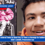 Man Ordered Teens to Shoot Boy 33 Times as Revenge for Robbery He Didn’t Commit, Prosecutors Say