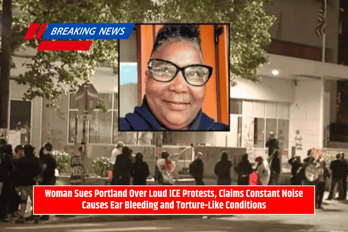 Woman Sues Portland Over Loud ICE Protests, Claims Constant Noise Causes Ear Bleeding and Torture-Like Conditions