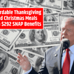Affordable Thanksgiving and Christmas Meals with $292 SNAP Benefits