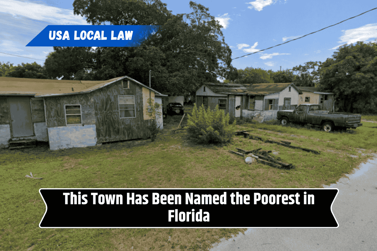 This Town Has Been Named the Poorest in Florida
