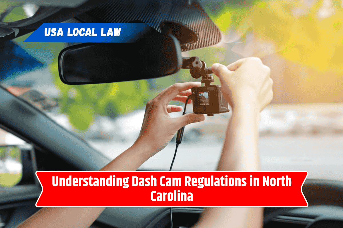 Understanding Dash Cam Regulations in North Carolina