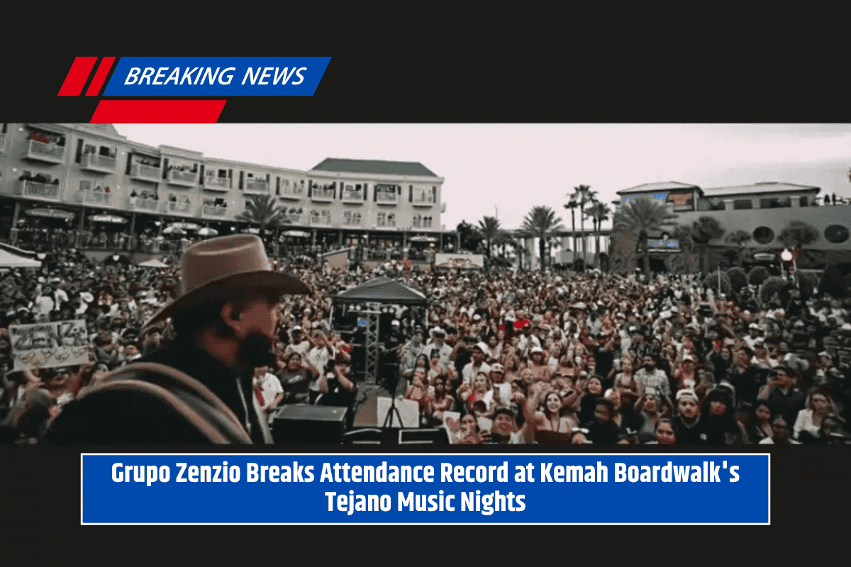 Grupo Zenzio Breaks Attendance Record at Kemah Boardwalk's Tejano Music Nights