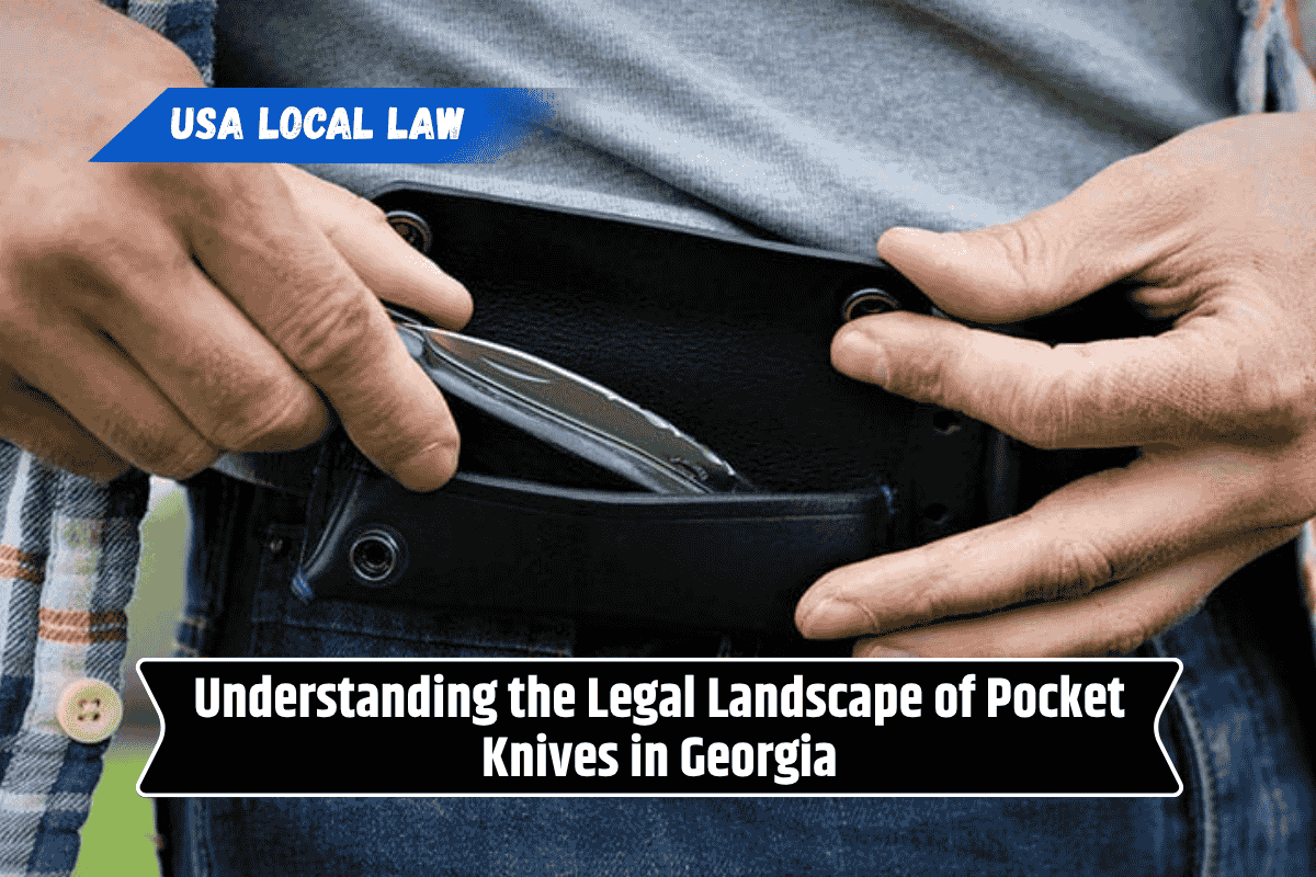 Understanding the Legal Landscape of Pocket Knives in Georgia