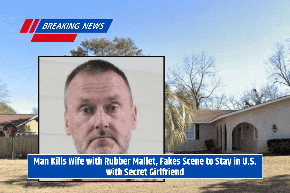 Man Kills Wife with Rubber Mallet, Fakes Scene to Stay in U.S. with Secret Girlfriend