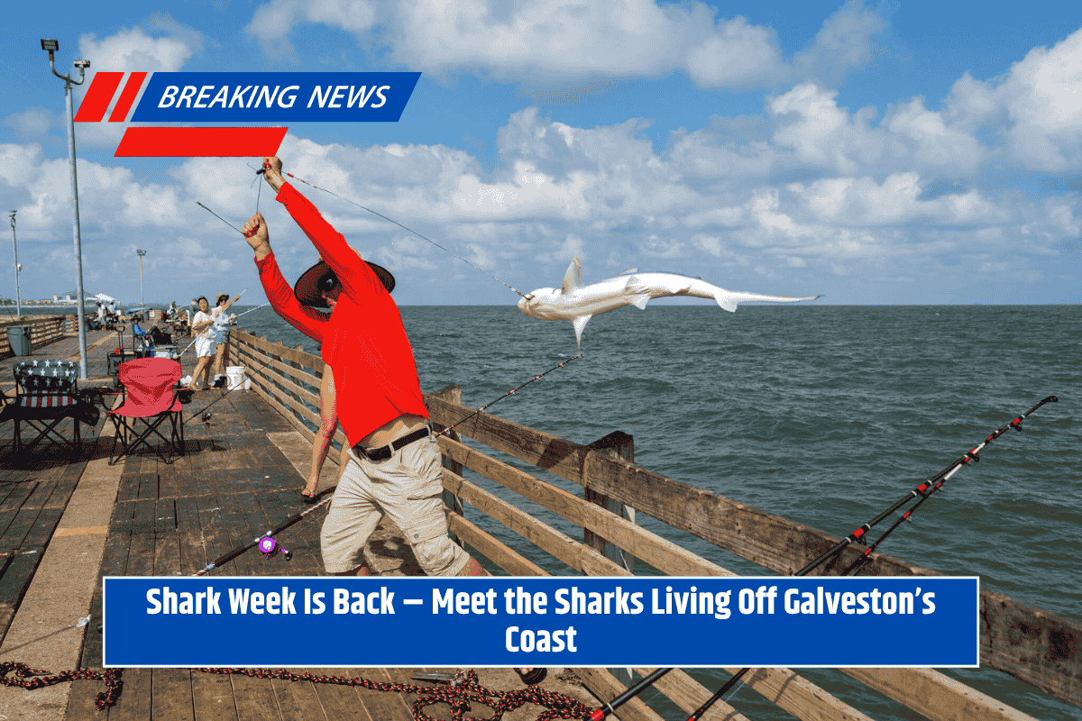 Shark Week Is Back – Meet the Sharks Living Off Galveston’s Coast