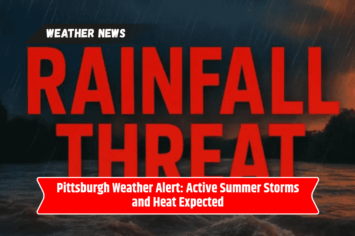 Pittsburgh Weather Alert: Active Summer Storms and Heat Expected