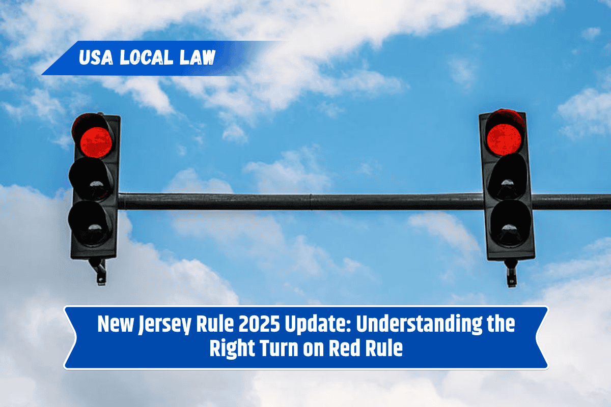 New Jersey Rule 2025 Update: Understanding the Right Turn on Red Rule