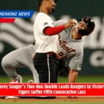 Corey Seager's Two-Run Double Leads Rangers to Victory, Tigers Suffer Fifth Consecutive Loss
