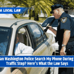 Can Washington Police Search My Phone During a Traffic Stop? Here's What the Law Says